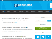 Tablet Screenshot of eches.net